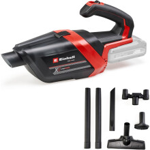 Einhell Akku-Handstaubsauger TE-HV 18/06 Li-Solo Power X-Change (18 V, 72 mbar Saugleistung, inkl. Fugend?se, Polsterd?se, Bodend?se, 0,6 L Staubbeh?l