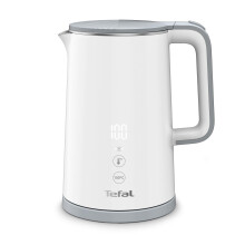 Tefal KO6931 Sense Wasserkocher, 1,5 L Kapazit?t, Digitalanzeige, 5 Temperaturstufen, 360?-Sockel, Wasserstandsanzeige, herausnehmbarer Kalkfilter, 30