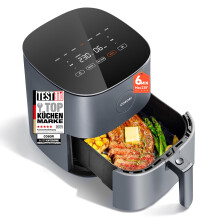 COSORI Airfryer, 7-in-1 Heissluftfritteuse, Max 230? & 55dB leise Hei?luftfritteuse, 100+ Rezpete, H?hnchen, Steak, Speck, Tiefk?hlkost, 55% energiesp
