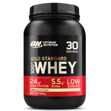 Optimum Nutrition Gold Standard 100% Molkenproteinpulver f?r Muskelaufbau und -regeneration mit nat?rlich vorkommendem Glutamin und BCAA-Aminos?uren,