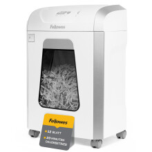 Fellowes Aktenvernichter, Papierschredder f?r 12 Blatt Partikelschnitt, T?V S?D + GS zertifizierter Aktenvernichter P4, Schredder B?ro & Homeoffice, P