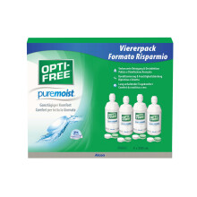 Opti-Free PureMoist Kontaktlinsen-Pflegemittel, Systempack, 4 x 300 ml