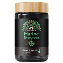 NatuRise? Omega 3 Vegan ? Algen?l - 804mg DHA & EPA ? Hochdosiert ? 60 Kapseln - Neue Rezeptur - Laborgepr?ft ? Triglycerid-Form ? Ohne Carrageen ? UV