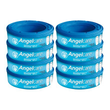 Angelcare 8er-Pack Original Nachf?llkassetten f?r Angelcare Windeleimer Comfort Plus