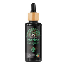 NatuRise? Omega 3 Vegan - Algen?l - 1884mg DHA, EPA & DPA - Hochdosiert - 100 ml - Laborgepr?ft ? Triglycerid-Form - Pipette mit Dosierskala - UV-Glas