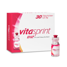 Vitasprint B12 Trinkfl?schchen, 30 St. ? Mit hochdosiertem Vitamin B12 und wertvollen Eiwei?bausteinen f?r mehr geistige und k?rperliche Energie und w