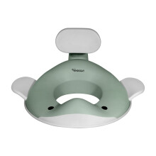 Kindsgut Toilettensitz Wal f?r Kinder, kindgerechtes Wal Design, in subtilen, modernen Farben, kinderfreundlich, pistazie