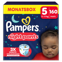 Pampers Night Pants Gr??e 5, 160 Windeln, 11-17kg, Pampers Night Pants Bieten Zus?tzlichen Schutz F?r Die Ganze Nacht