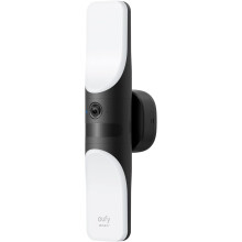 eufy Security Kabelgebundene Wall Light Cam S100, Au?enleuchte mit Kamera, 2K ?berwachung, 1200 Lumen, Farbige Nachtsicht, KI Erkennung, IP65 Wassersc