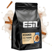 ESN Instant Rice Pudding, Natural, 3000 g, Energiequelle mit wenig Fett & ohne Zucker - der perfekte Snack - made in Germany