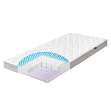 Julius Z?llner Babymatratze Dr. L?bbe Air Premium, T?V zertifiziert, Standard 100 by OEKO-TEX, 70x140 cm (1er Pack), Wei?