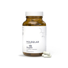 MoleQlar Magnesium L-Threonat Kapseln 90 St?ck - Markenrohstoff Magtein mit offizieller EFSA-Zulassung - 150 mg elementares Magnesium pro Portion - La