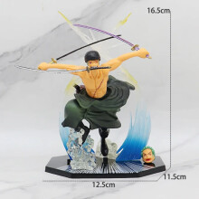 (Zoro no box)Anime One Piece Figure Luffy Portgas·D· Ace Roronoa Zoro Figurine Action Figures Συλλογή