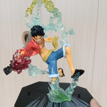 (Luffy no box)Anime One Piece Figure Luffy Portgas·D· Ace Roronoa Zoro Figurine Figures Action Figures