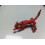 (κόκκινος σκύλος) 3D Printed Multi-Jointed Movable Shapeshift Robot Action Figure με πλήρη 1