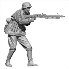 (Soldier No. 6)1/35Resin Soldier κιτ μοντέλου σχήματος άχρωμο και αυτοσυναρμολογημένο