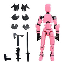 (style8)Multi-Jointed Movable Shapeshift Robot 2.0 3D Printed Mannequin Dummy 13 Action Figures Παιχνίδια