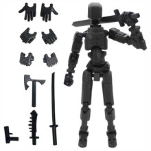 (style2)Multi-Jointed Movable Shapeshift Robot 2.0 3D Printed Mannequin Dummy 13 Action Figures Παιχνίδια