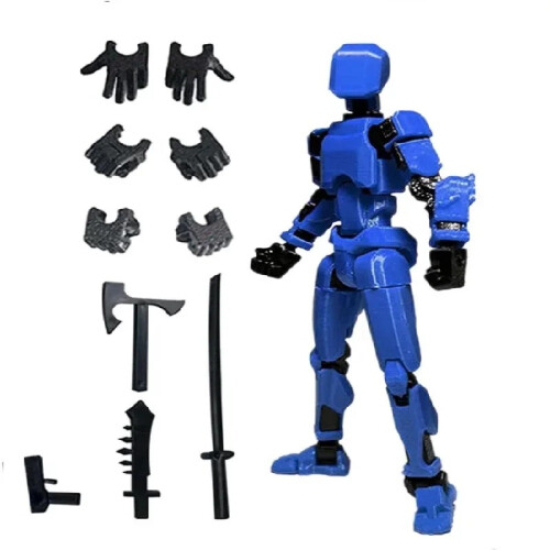 (style6)Multi-Jointed Movable Shapeshift Robot 2.0 3D Printed Mannequin Dummy 13 Action Figures Παιχνίδια