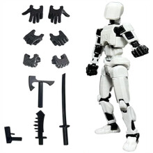 (style1) Multi-Jointed Movable Shapeshift Robot 2.0 3D Printed Mannequin Dummy 13 Action Figures Παιχνίδια