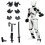 (style1) Multi-Jointed Movable Shapeshift Robot 2.0 3D Printed Mannequin Dummy 13 Action Figures Παιχνίδια 1