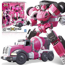 (Värilaatikolla 8957) Mini Force Super Dinosaur Power Transformation Robot Lelut Toimintahahmot MiniForce X -simulaatioauto