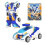 (With Color Box O)New Galaxy Detectives Tobot V Μεταμόρφωση ρομπότ σε παιχνίδι 2