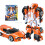 (With Color Box O)New Galaxy Detectives Tobot V Μεταμόρφωση ρομπότ σε παιχνίδι 1