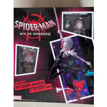 (Gwen-With Retail Box)2024Gwen Peter Action Figure Anime Συλλογή Spider-verse Collection Sentinel