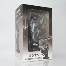 (25 cm Vähittäismyyntilaatikon kanssa)Berserk Guts Anime Figuuri Guts Berserker Armor Toimintafiguuri Berserk Zodd L koko