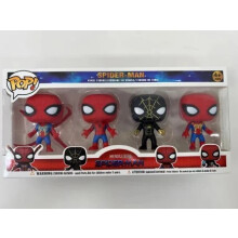 (A4-sans boîte) 4 pièces/ensemble figurine POP Harry Potter One Piece Luffy Chopper AISI Luo Luffytaro