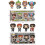 (A7-χωρίς κουτί) 4 τμχ/σετ Φιγούρα POP Χάρι Πότερ One Piece Luffy Chopper 3