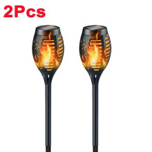 (2 kpl) 1-12 KPL 12LED aurinkoliekki taskulamppu valo välkkyvä valo vedenpitävä puutarhan sisustus ulkona nurmikko polku