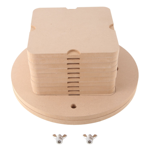 Sistema de taco de cerâmica, conjunto de ferramentas de taco externo redondo de 12 polegadas atualizado