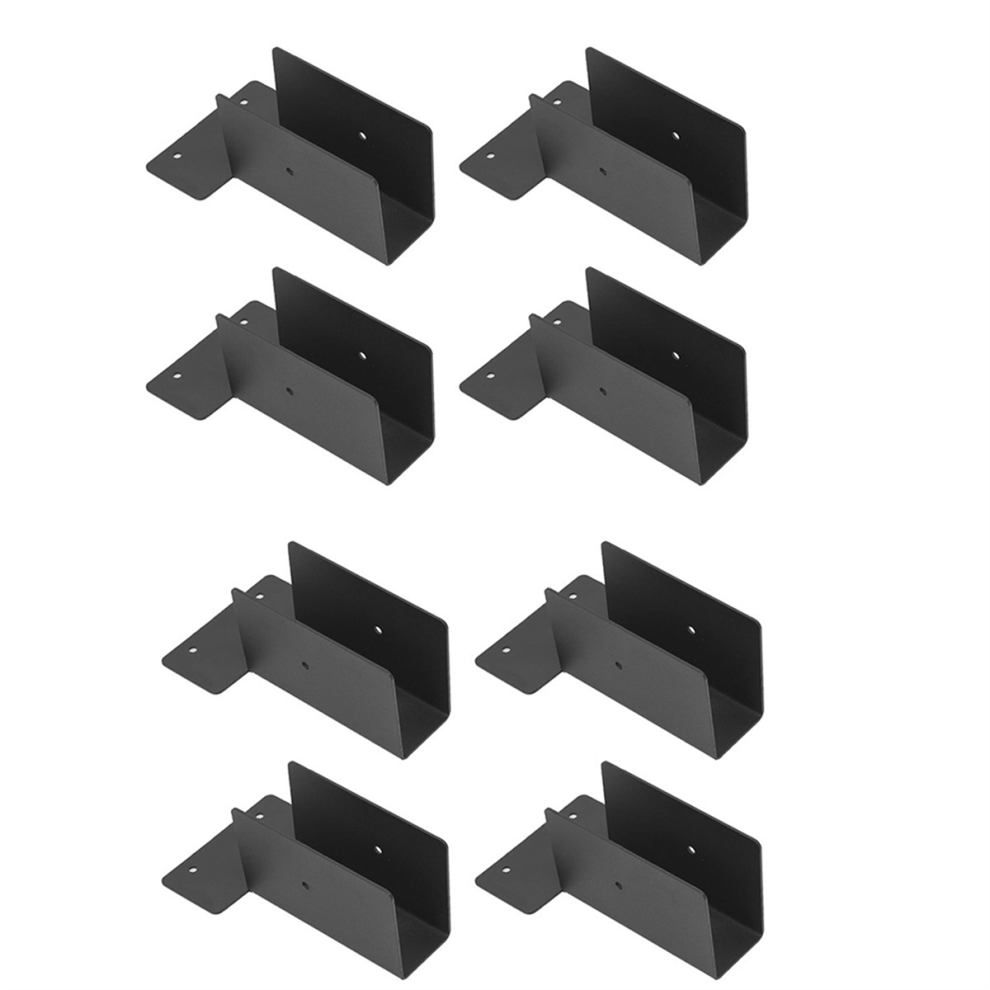 Kit de pergola en acier inoxydable pour menuiserie - Support de montage supérieur, paquet de 8