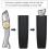 4Pcs Carpet Knife with 20Pcs Replacement Knife Blades Roofing Tools 4