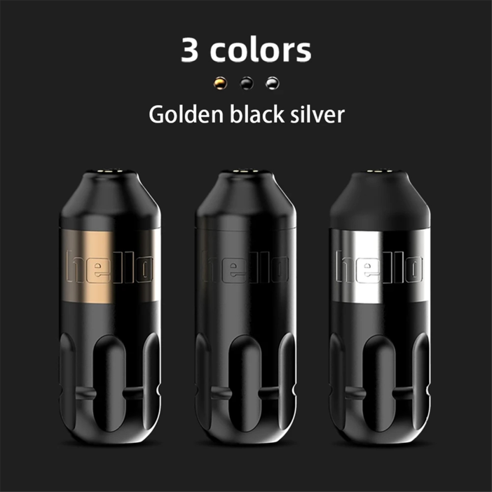 Macchina Per Tatuaggi Rotativa In Argento, Corsa 0-3,5 Mm, Interfaccia