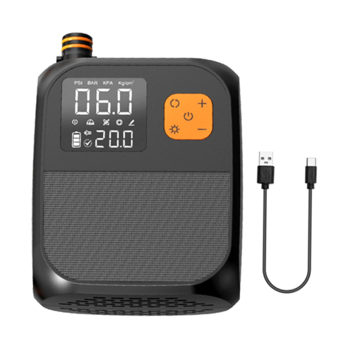 Pompa portatile per paddle board 25 PSI ad alta pressione con 6 ugelli, nera 1