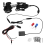 Kit de 8 luces LED RGB de roca con base de neón multicolor 2