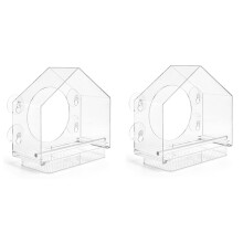 Large wall Plastic birdcage Transparent small pet birdcage