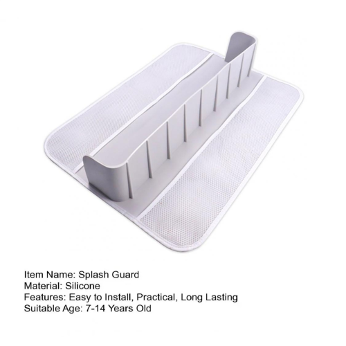 Suporte de silicone para brinquedos de banheiro com ventosas 2