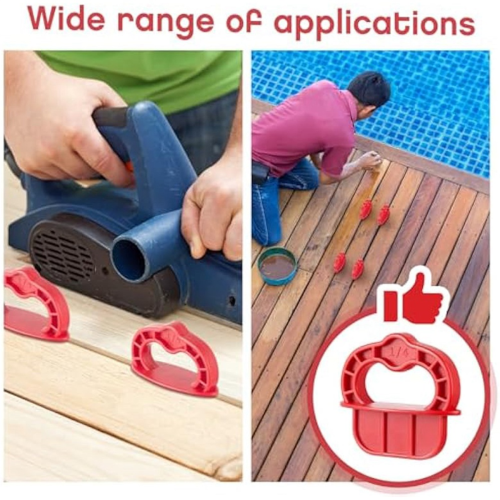 48 stuks deckboard jig 1/4 inch deckboard afstandsringen deck jig afstandsring 2