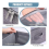 50L Under Bed Storage Box with Lid, Foldable Linen Storage Box 4