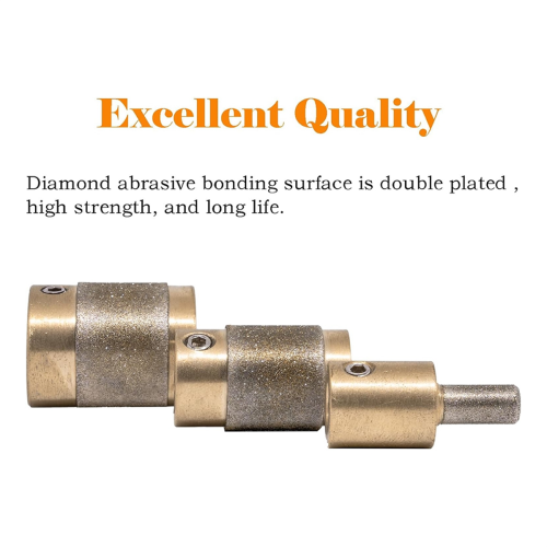 1 3/4 1/4 Inch Stained Glass Diamond Grinder Bit Tools 3 Sizes 2