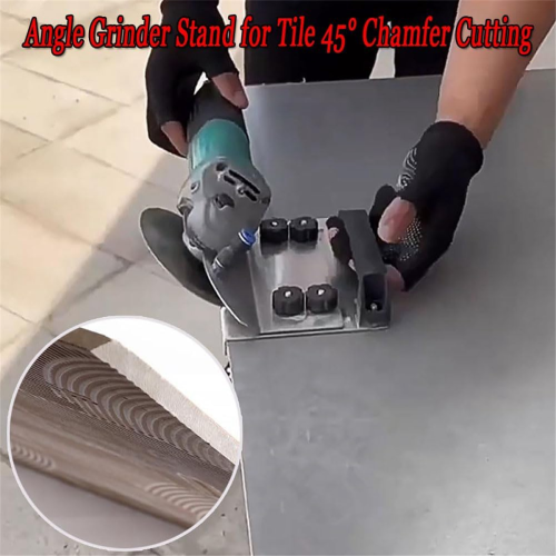 Angle Grinder Stand for Tile 45 Chamfer Cutting 2