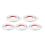 5 Rolls Total Window Grille Inserts Grid Kit White 1