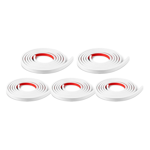 5 Rolls Total Window Grille Inserts Grid Kit White