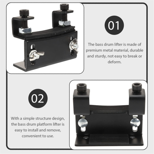 Ηλεκτρονικό Drum Booster Drum Pad Ηλεκτρικό Drum (Μαύρο) 2