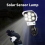 2PCS Outdoor Solar Ligths 77Led PIR Motion Sensor Lamp 4