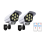 2PCS Outdoor Solar Ligths 77Led PIR Motion Sensor Lamp 1